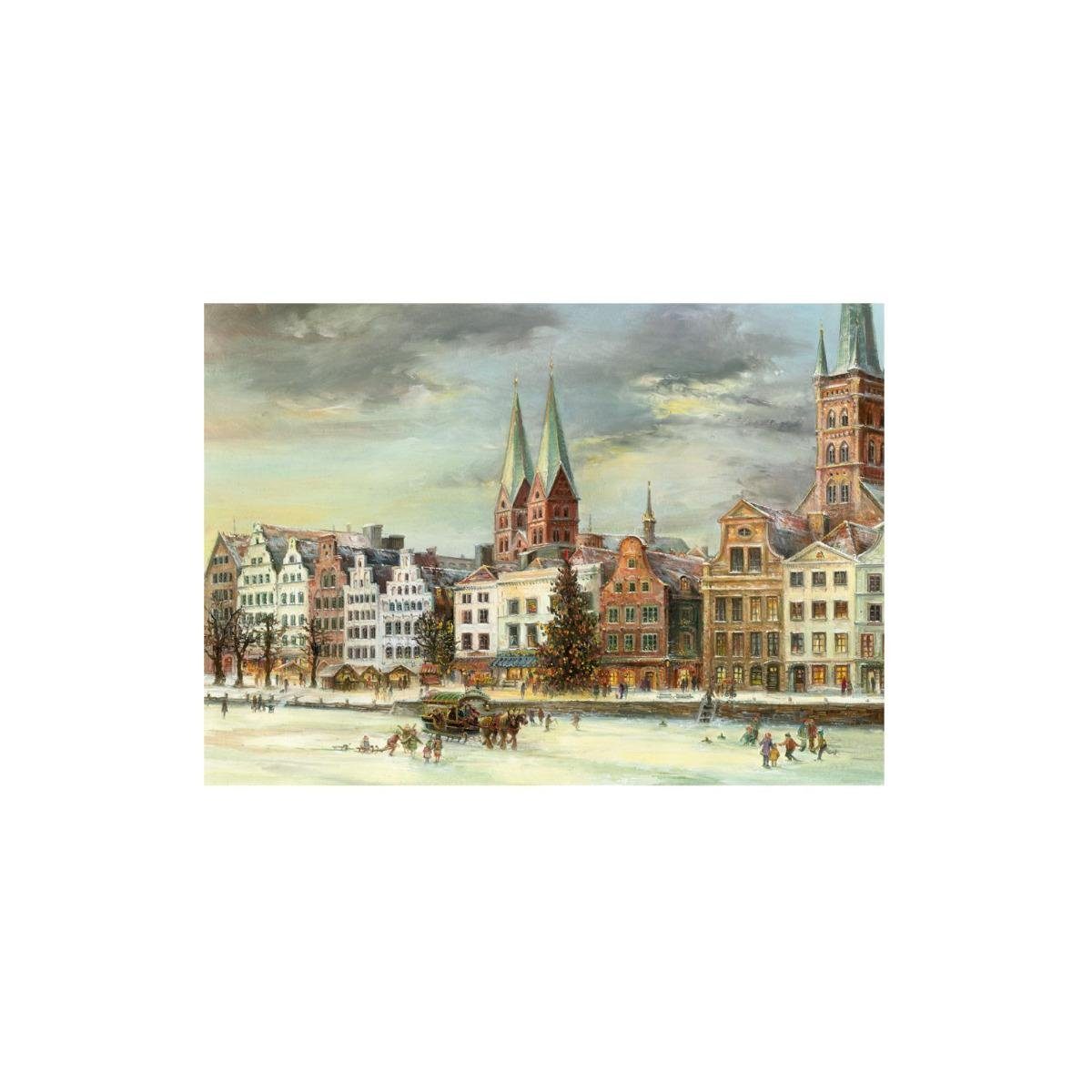 Olewinski & Tochter Adventskalender 2697 - Adventskalender "Lübeck"