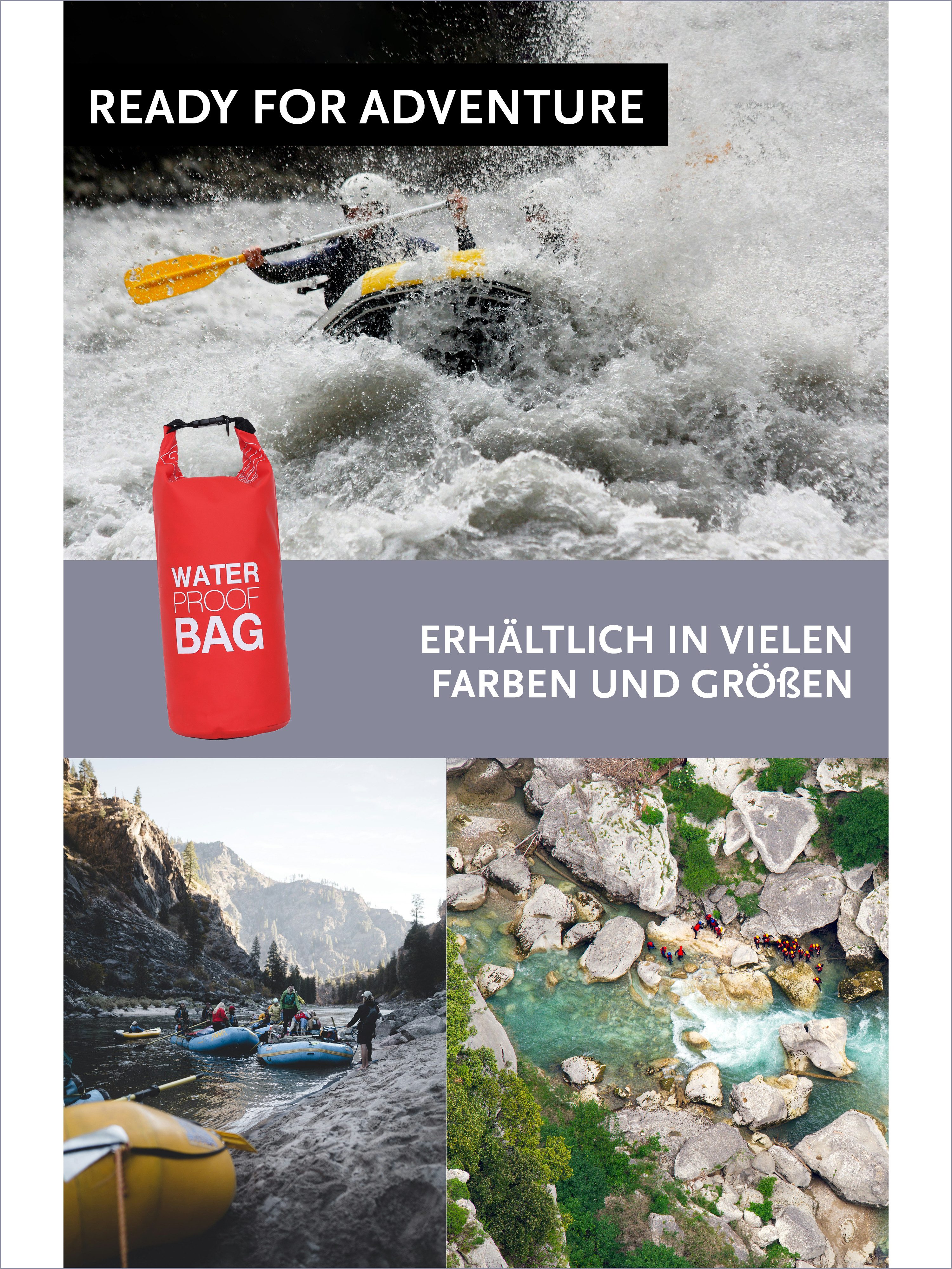 DonDon Drybag Beutel Trockentasche Trockenbeutel (1-tlg), wasserdichter outdoor Drybag