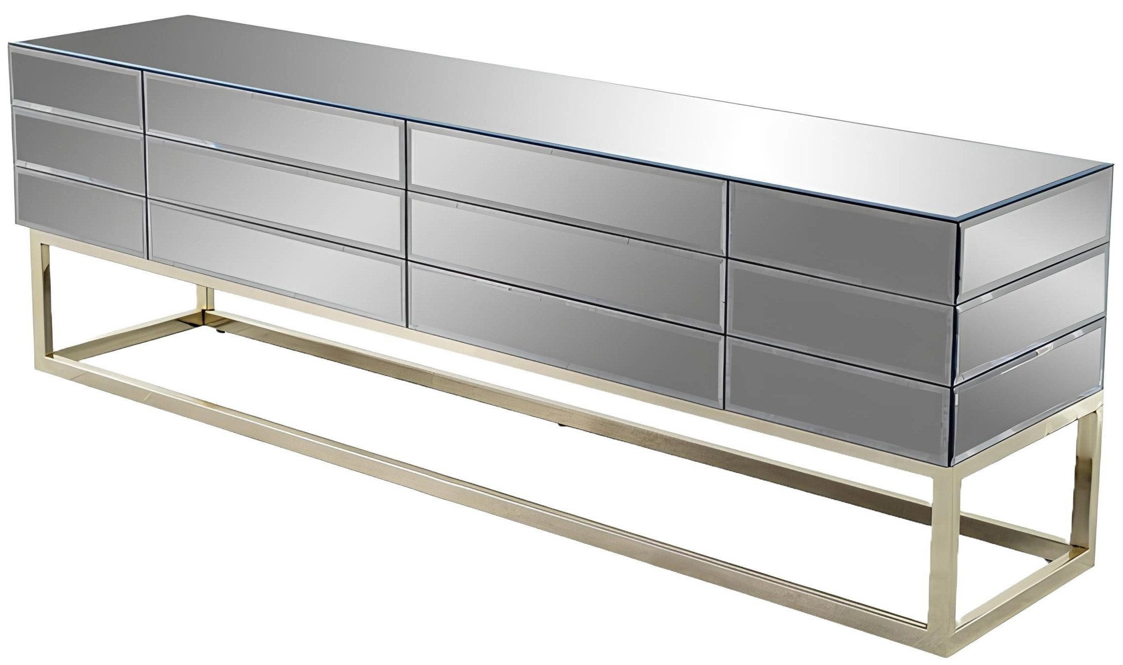 Xlmoebel TV-Board Luxus-TV-Ständer aus Holz im modernen Design für das Wohnzimmer (TV Lowboard), Hergestellt in Europa