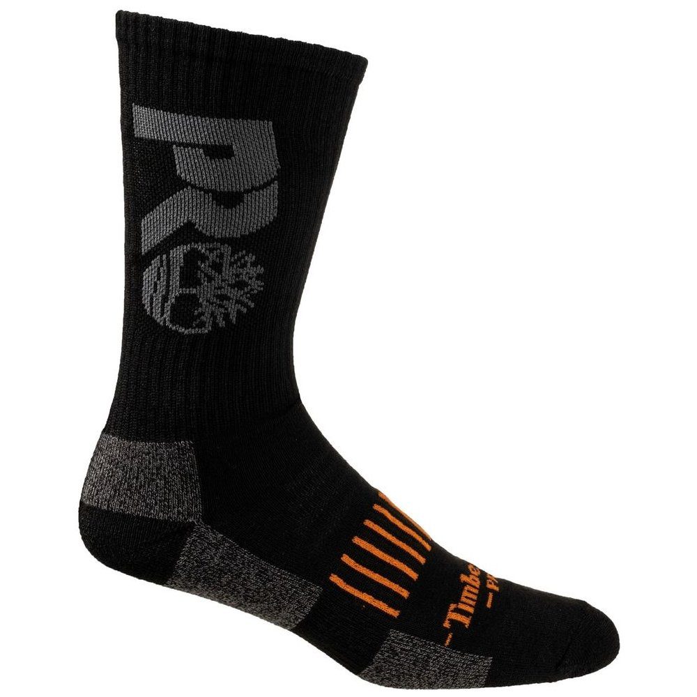 Timberland Pro Socken Big Logo Half Cushion Crew Sock 3 Pack
