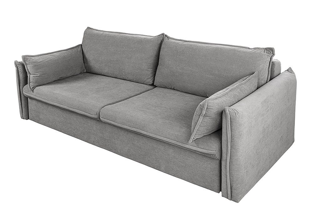 riess-ambiente Schlafsofa APARTMENT 215cm grau · günstig online kaufen