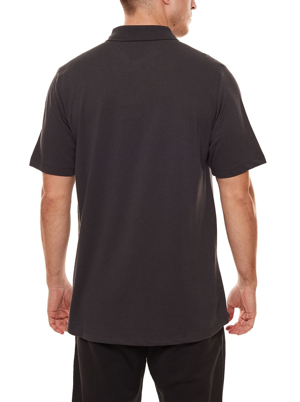 Umbro Rundhalsshirt umbro Golf-Shirt Dunkelgrau Essential Herren komfortables Polohemd Polo-Shirt UMTM0323-825 Club