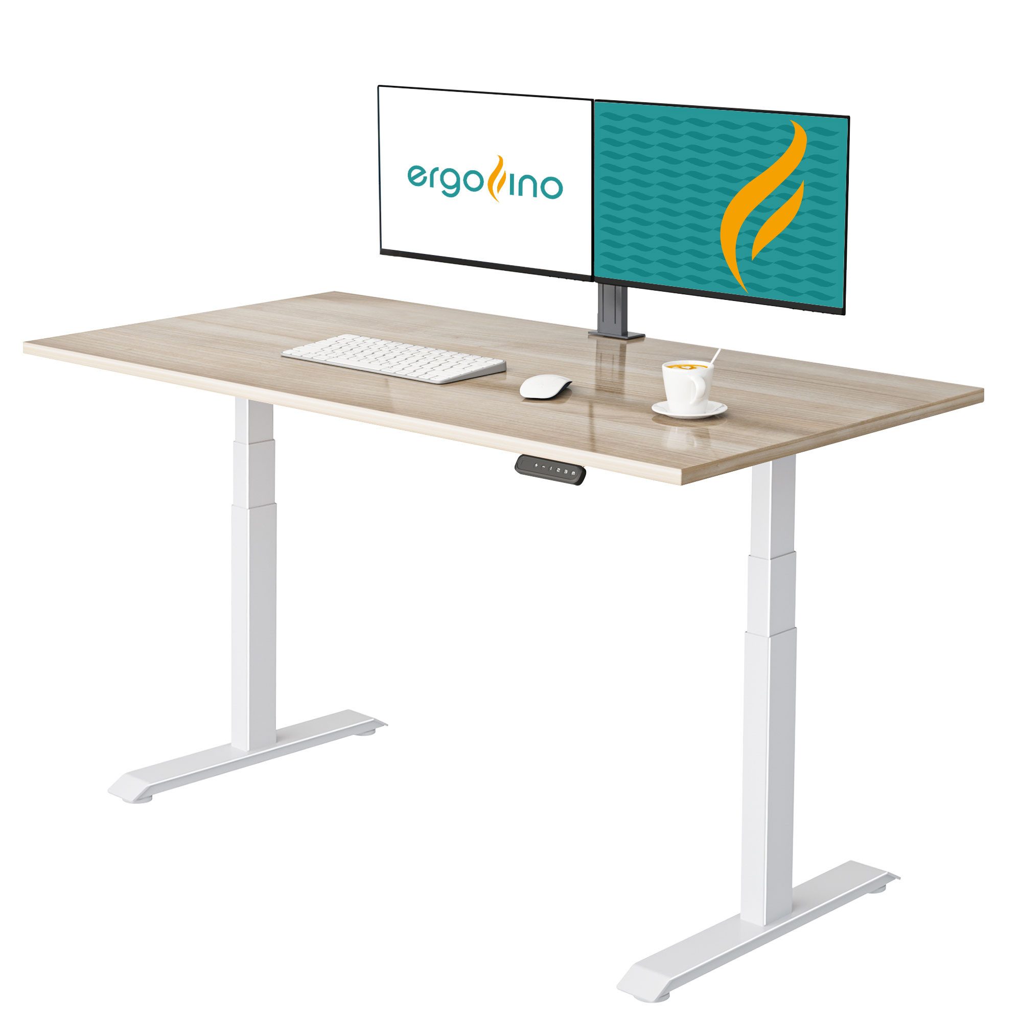 ERGOFINO Schreibtisch Elektrisch höhenverstellbarer Schreibtisch DT30 günstig online kaufen