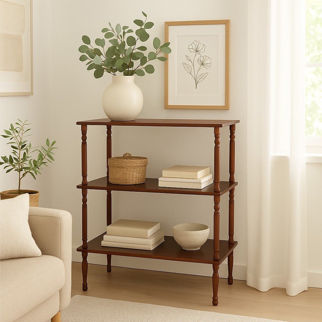 moebel-direkt-online Standregal Stilvolles Regal mit drei Ablageböden günstig online kaufen