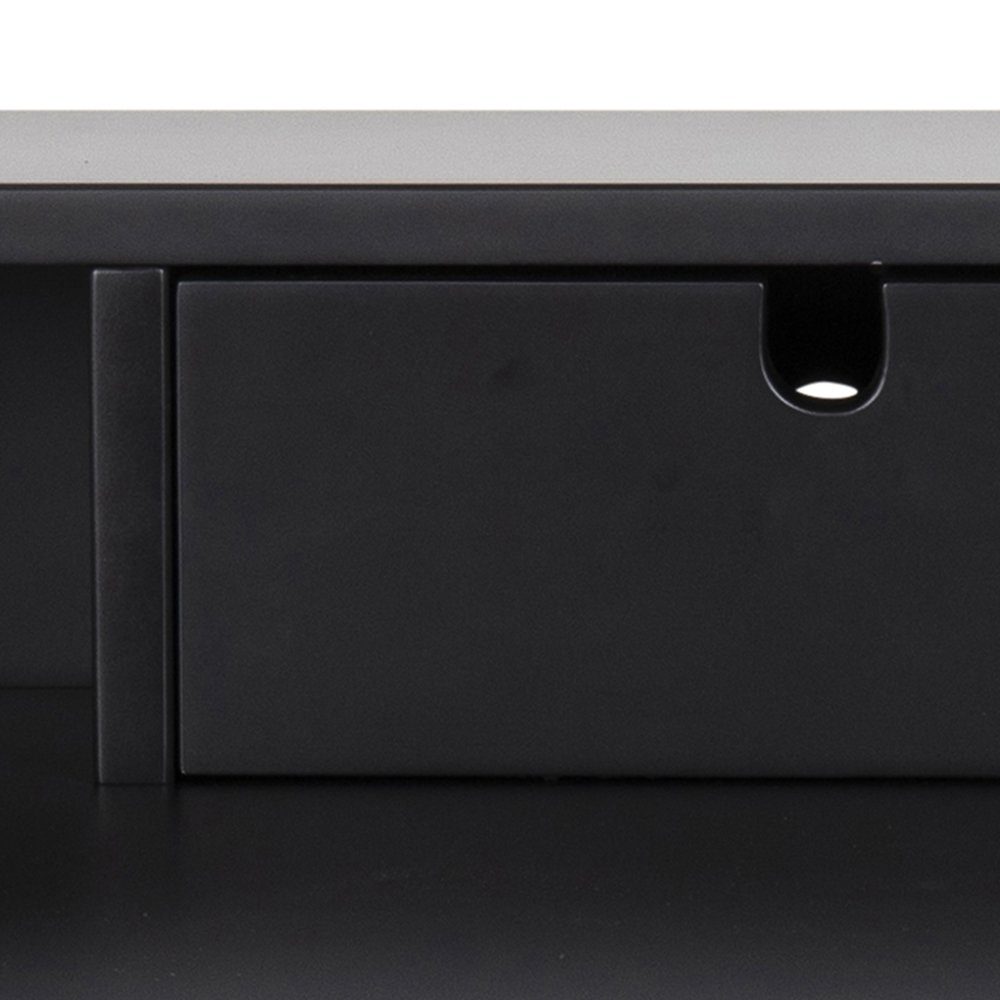 ebuy24 Schreibtisch Pascal Schreibtisch 1 mit Schublade, schwarz