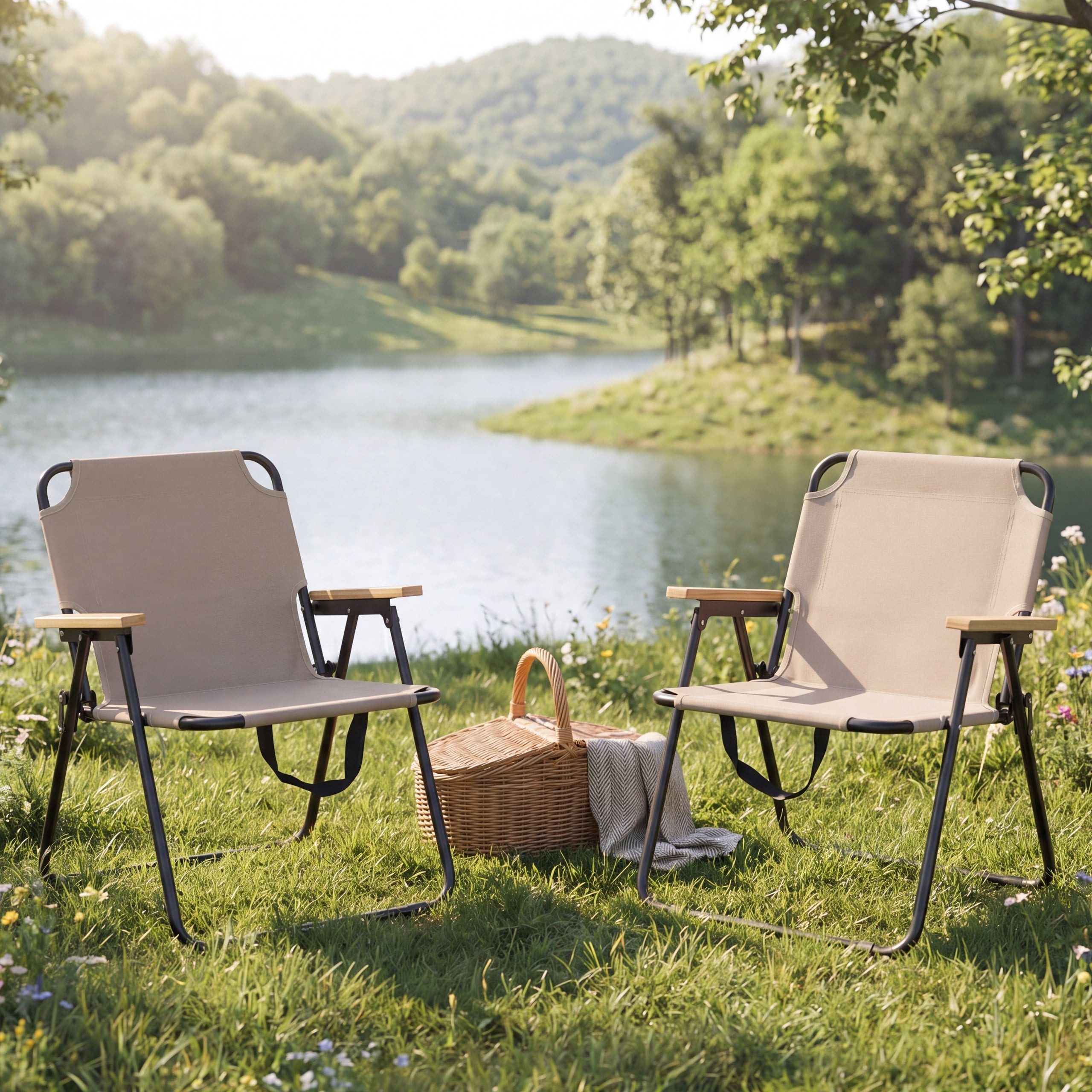 MCW Campingstuhl MCW-Q43 (Set), Leicht zu transportieren