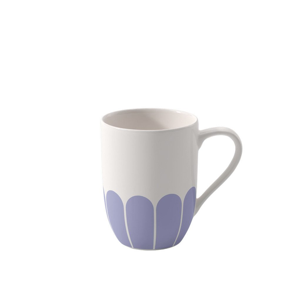 Tasse Fleur bleu Henkelbecher 11,5x8x10,5cm