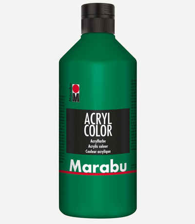 Marabu Acrylfarbe Marabu Acrylfarbe Acryl Color, 500 ml, saftgrün 067