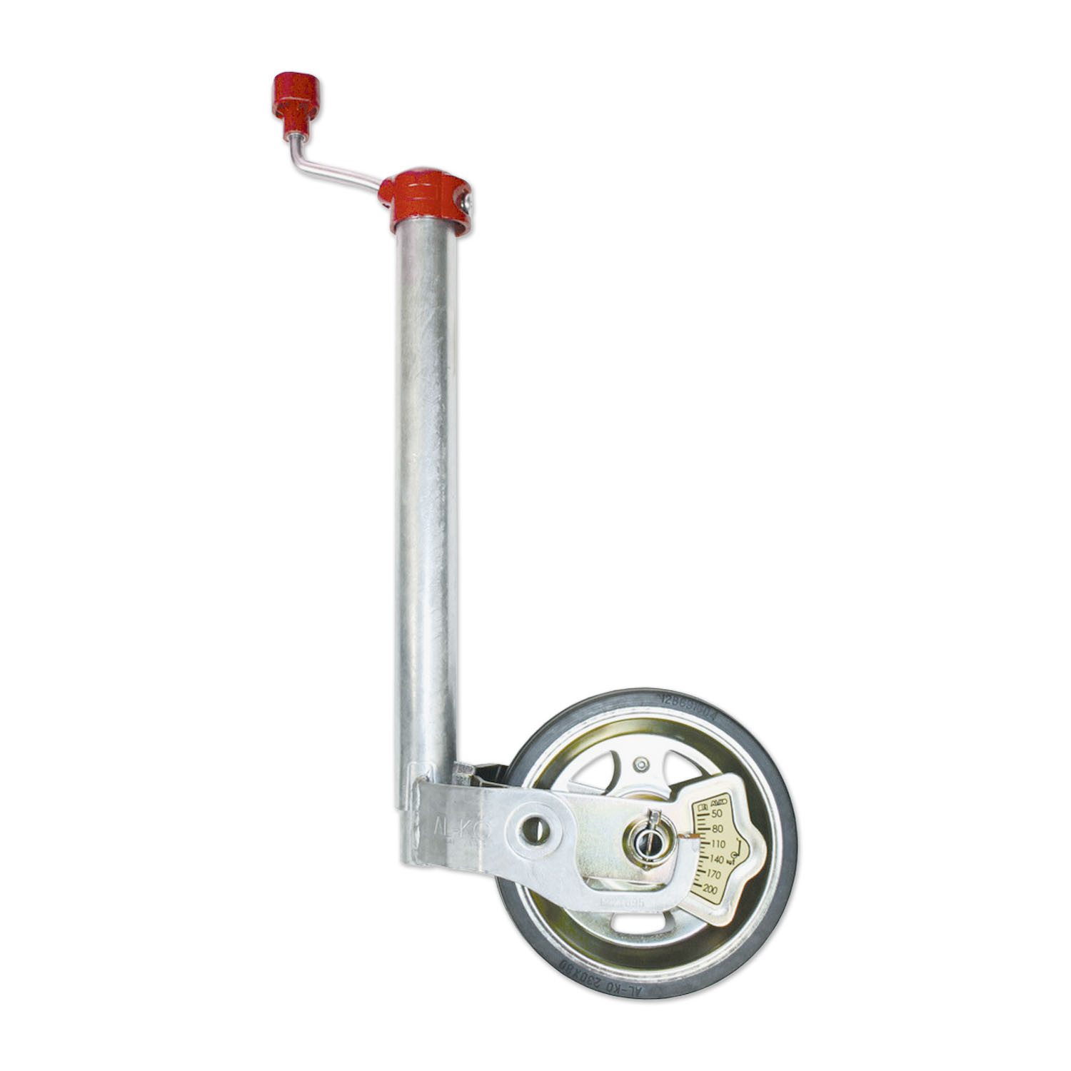 AL-KO Stützrad Stützrad, AL-KO Premium, 230x80mm Vollgummi, Ø48x645mm Rohr, 300kg