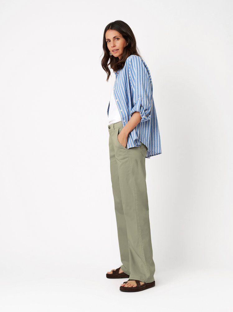 TONI 5-Pocket-Hose Liv Wide aus Baumwollmix mit Modal, Regular-Fit - auch in Kurzgröße erhältlich