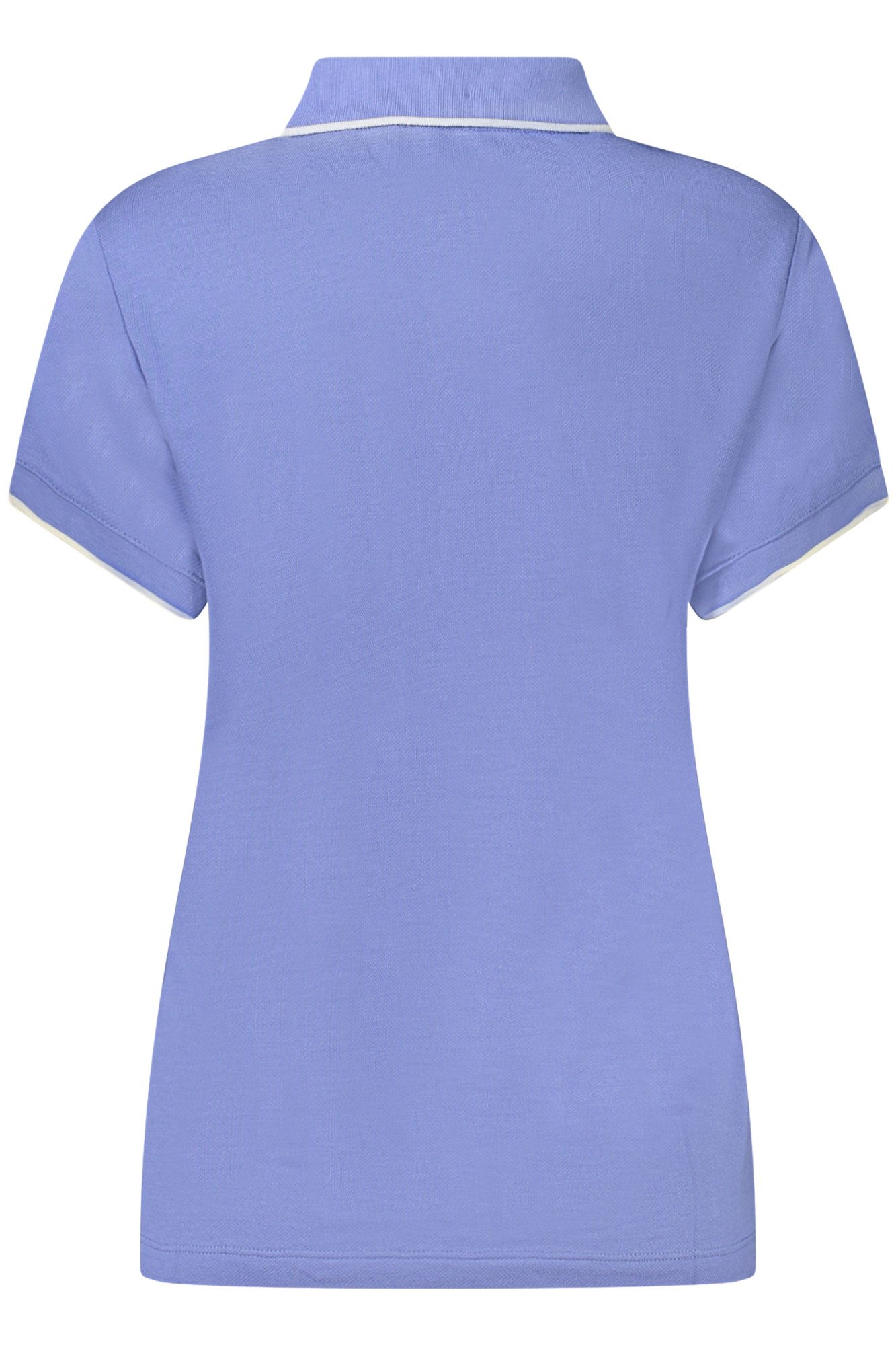 North Sails Poloshirt Damen Kurzarm-Poloshirt Blau mit Kontrastdetails