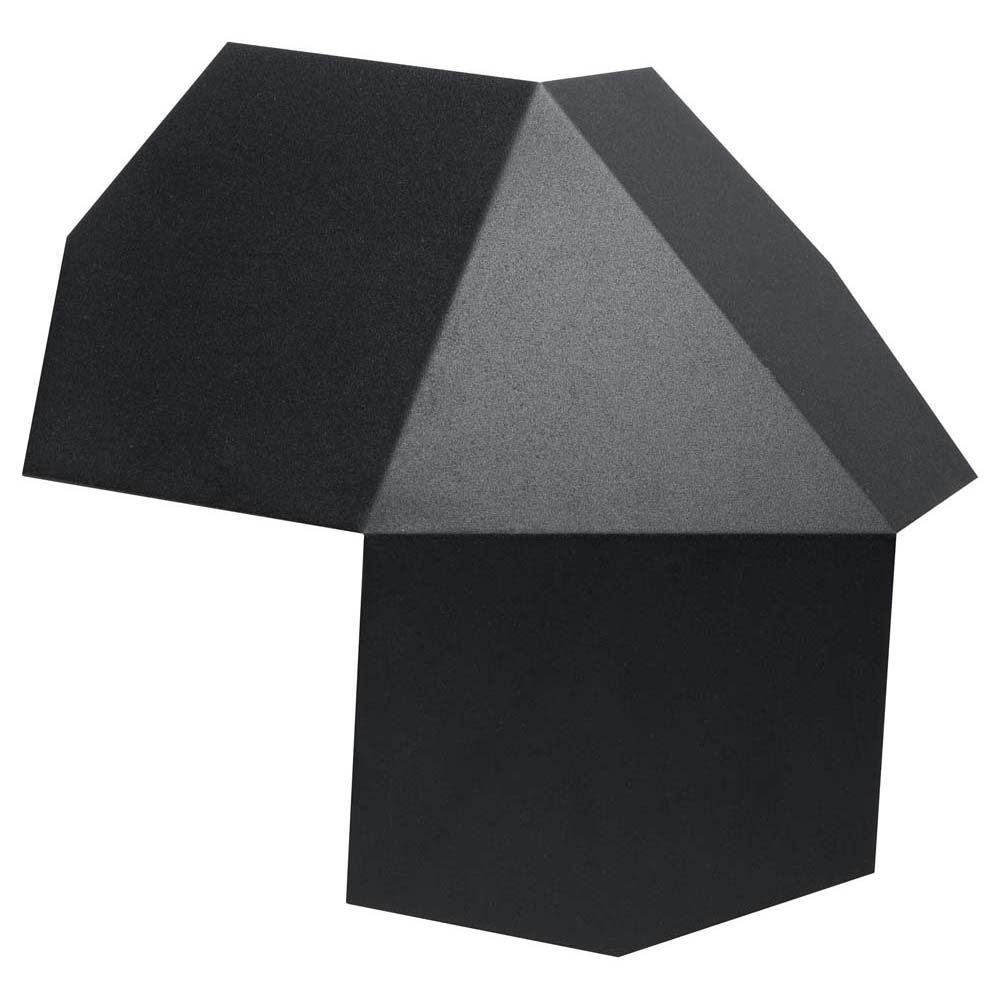 etc-shop Wandleuchte, Leuchtmittel nicht inklusive, Wandleuchte Wandlampe Stahl Schwarz Design H 32 cm Schlafzimmer | Wandleuchten