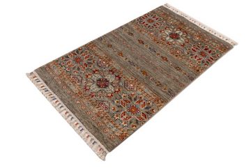 Orientteppich Arijana Shaal 63x109 Handgeknüpfter Orientteppich, Nain Trading, rechteckig, Höhe: 5 mm