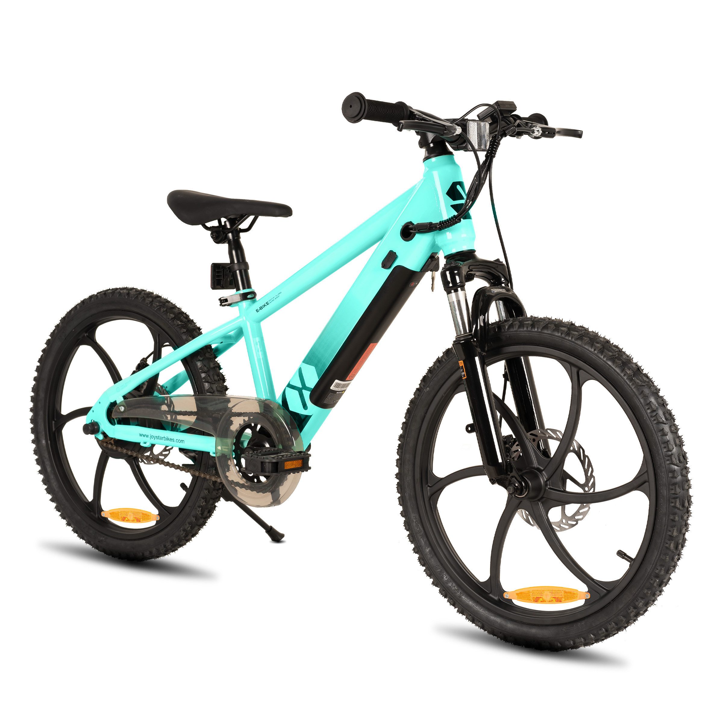 HILAND E-Bike E-Mountainbike 20 Zoll 24V 250W, Einheitsreifen & entnehmbarer Akku, Heckmotor, 124,8 Wh