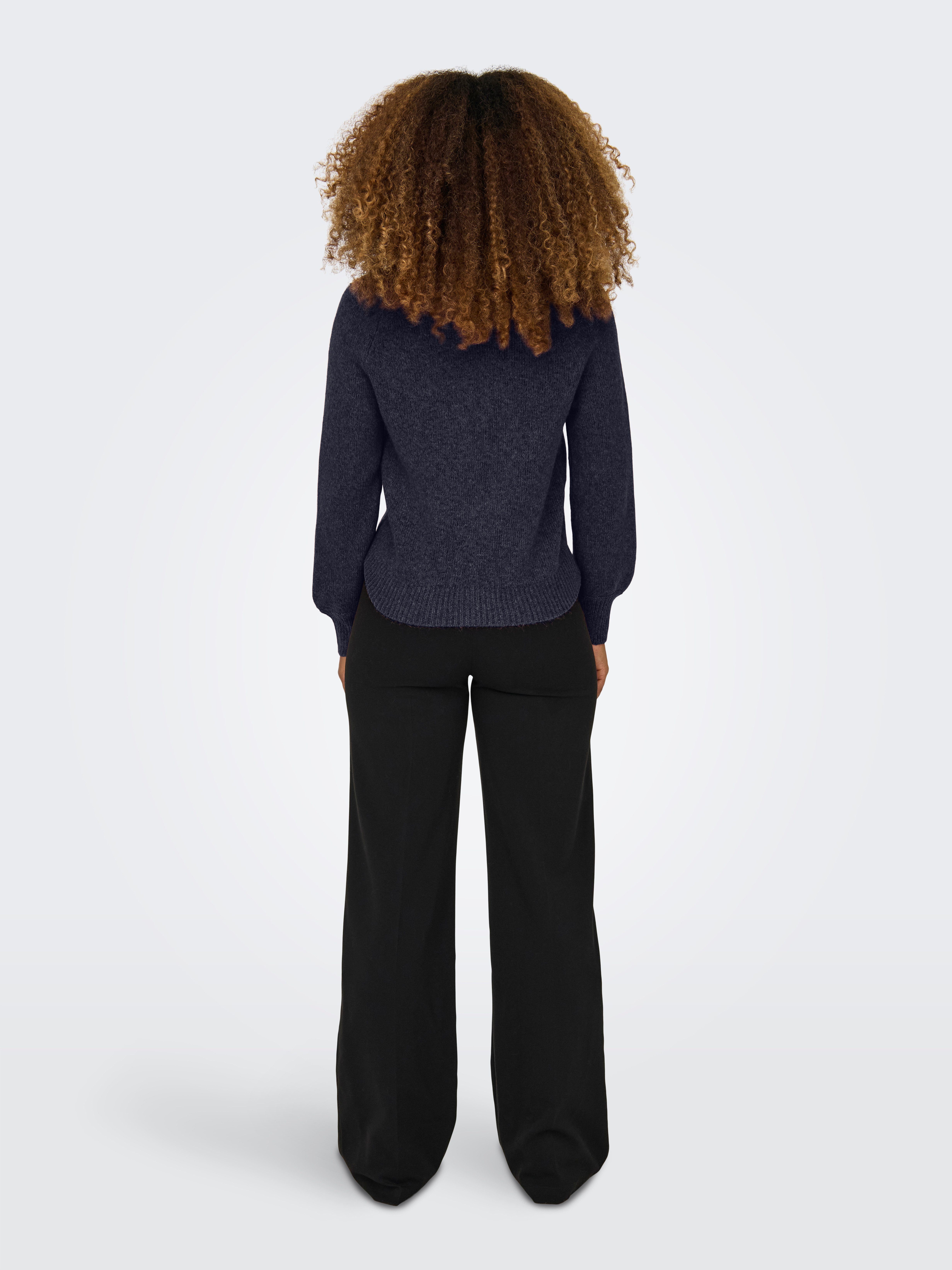 ONLY Rundhalspullover ONLEMMA LS BUTTON ONECK EX KNT günstig online kaufen