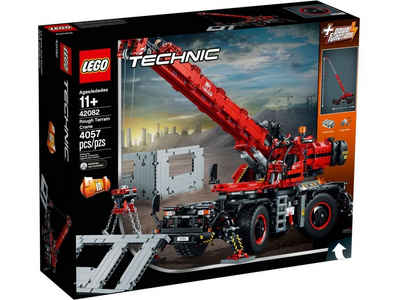 LEGO® Konstruktionsspielsteine LEGO Technic - Geländegängiger Kranwagen, (Set, 4057 St)