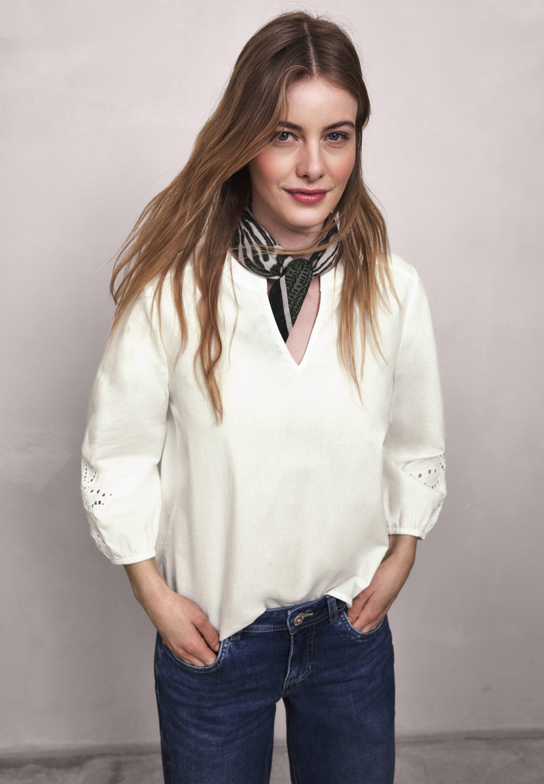 STREET ONE STUDIO Shirtbluse aus reiner Baumwolle – Bild 2 von 5