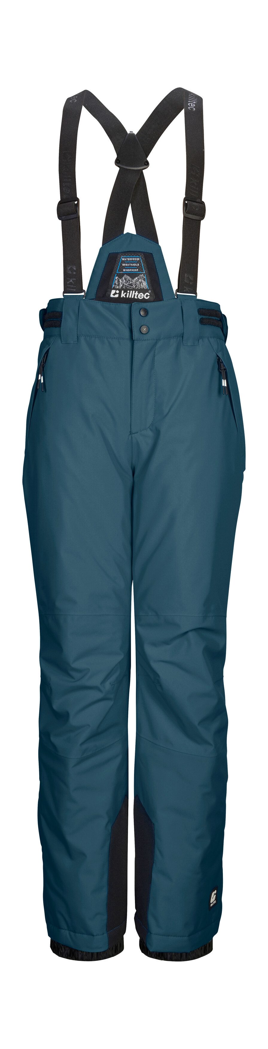 Killtec Skihose KSW 214 BYS SKI PNTS Wasserdichte, atmungsaktive Skihose mit verstellbarem Latz.