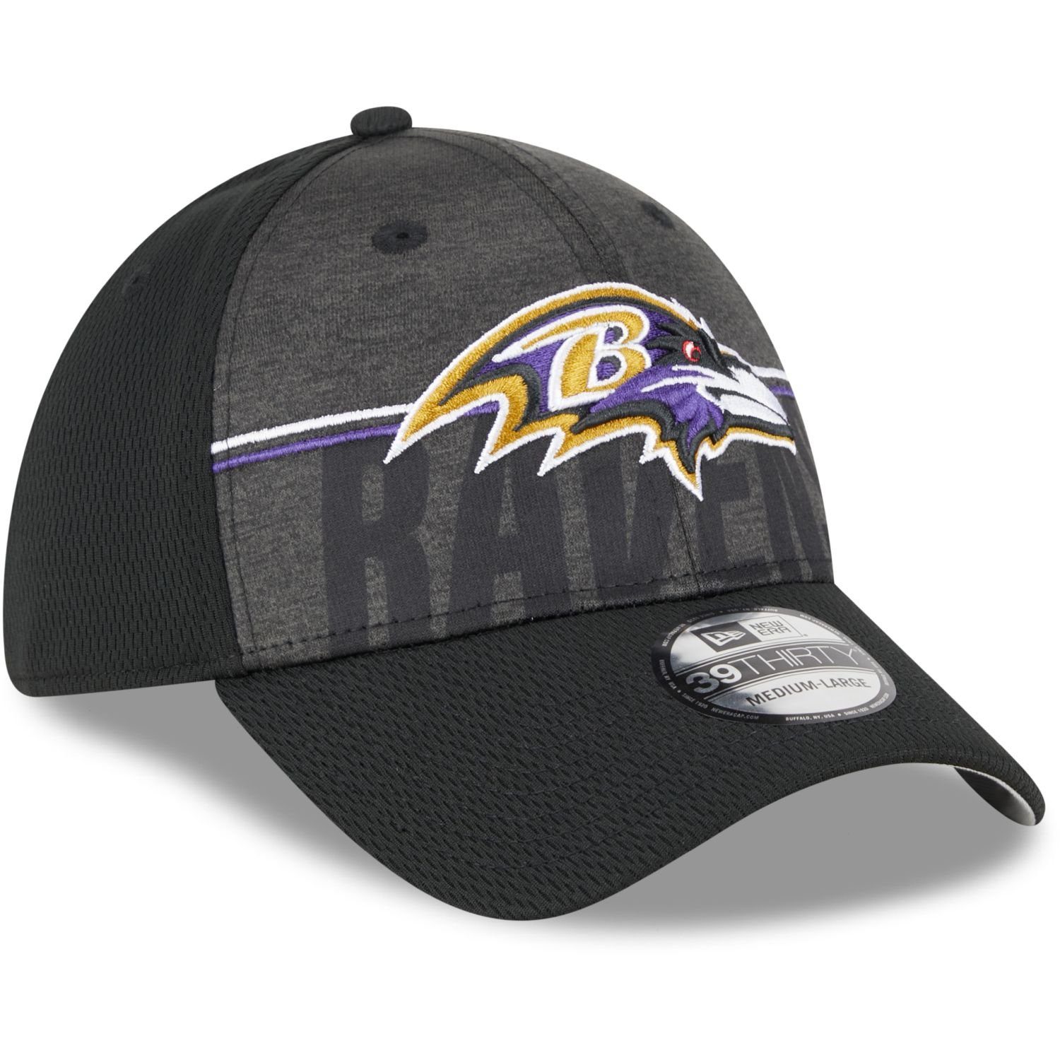 New Era Flex Cap Baltimore TRAINING 2023 39Thirty NFL Ravens