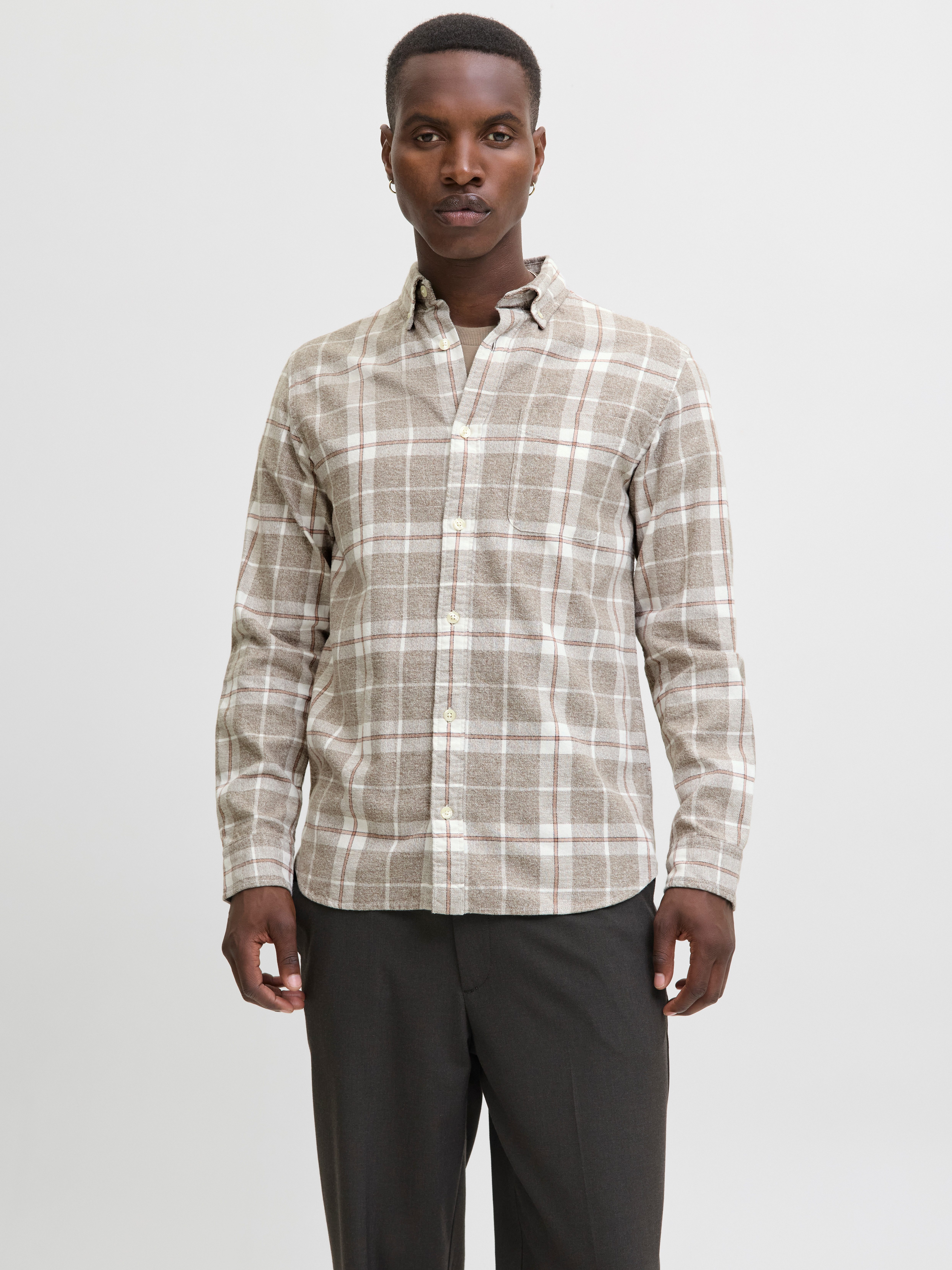 Jack & Jones Langarmhemd JPRBLUBROOK CHECK günstig online kaufen