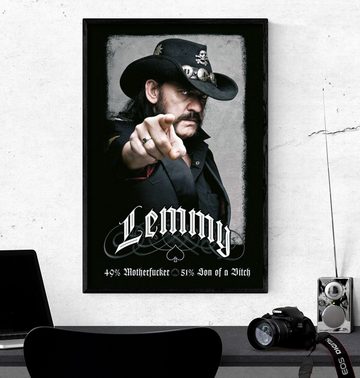 PYRAMID Poster Motörhead Lemmy Kilmister Poster 61 x 91,5 cm