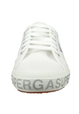 Superga S111XQW 2750 COTW Glitterlettering 928 white silver Sneaker