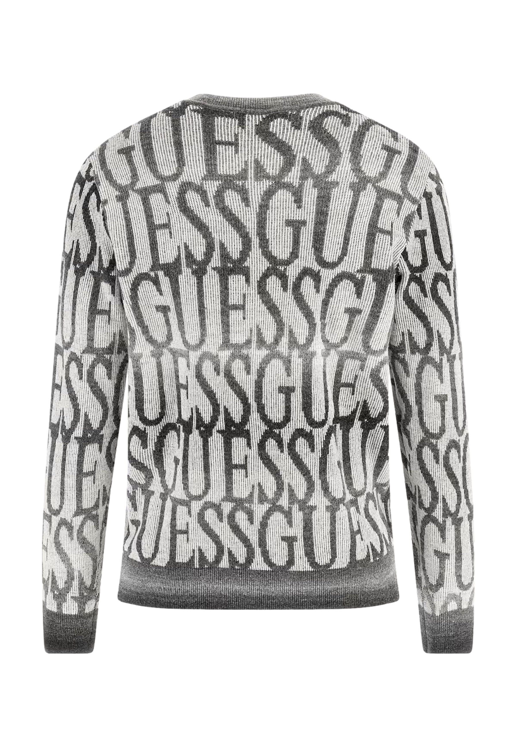 Guess Strickpullover Pullover Strickpullover R-Neck (1-tlg)