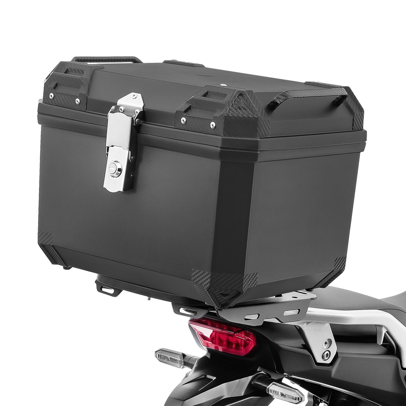 Bagtecs Topcase Motorrad Topcase # QB57 schwarz 57 Liter