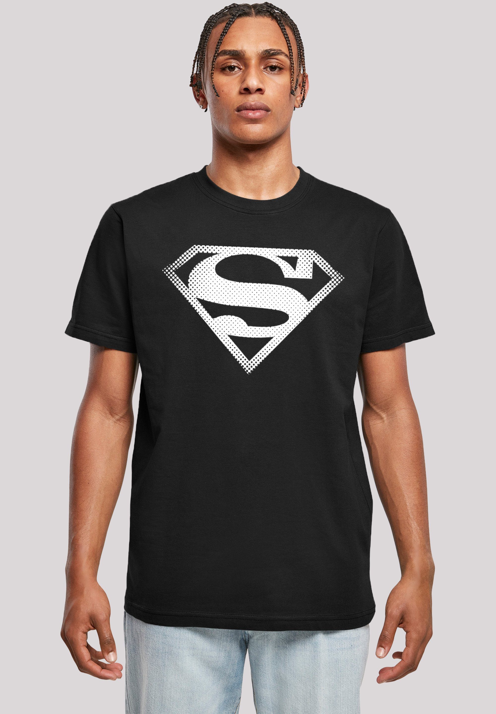 Spot T-Shirt Superman Logo Herren,Premium Comics DC F4NT4STIC Merch,Regular-Fit,Basic,Bedruckt
