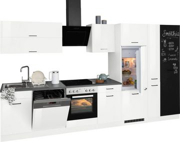 HELD MÖBEL Küchenzeile Trier, mit E-Geräten, Breite 360 cm