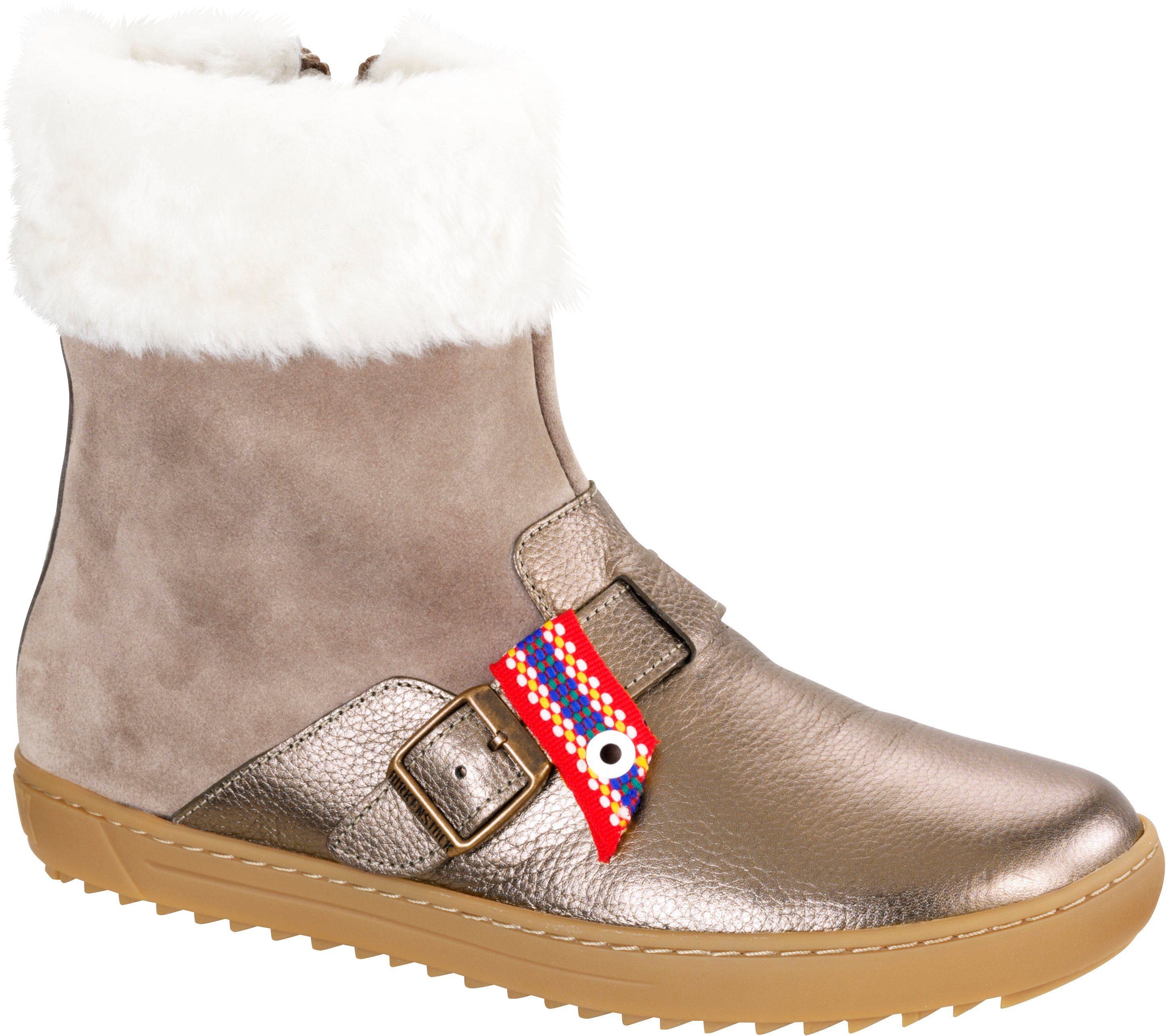 Birkenstock Birkenstock Stiefel Stirling taupe NL Fell 1007172 Winterstiefelette