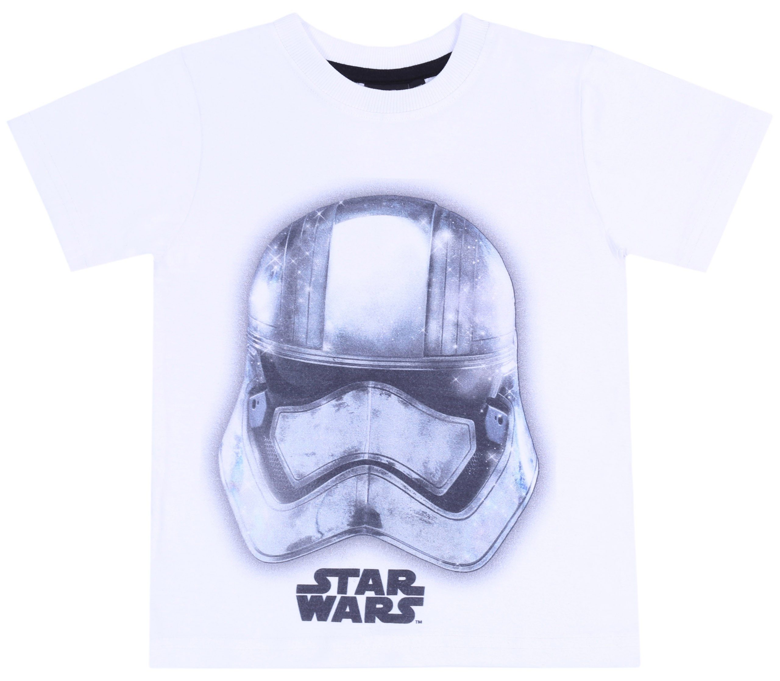Sarcia.eu Pyjama Schwarz-weißes Pyjama Schlafanzug Star Wars DISNEY 4-5 Jahre