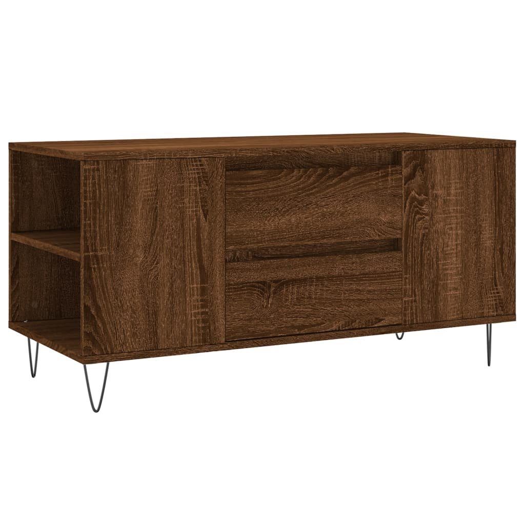vidaXL Couchtisch Couchtisch Braun Eichen-Optik 102x44,5x50 günstig online kaufen