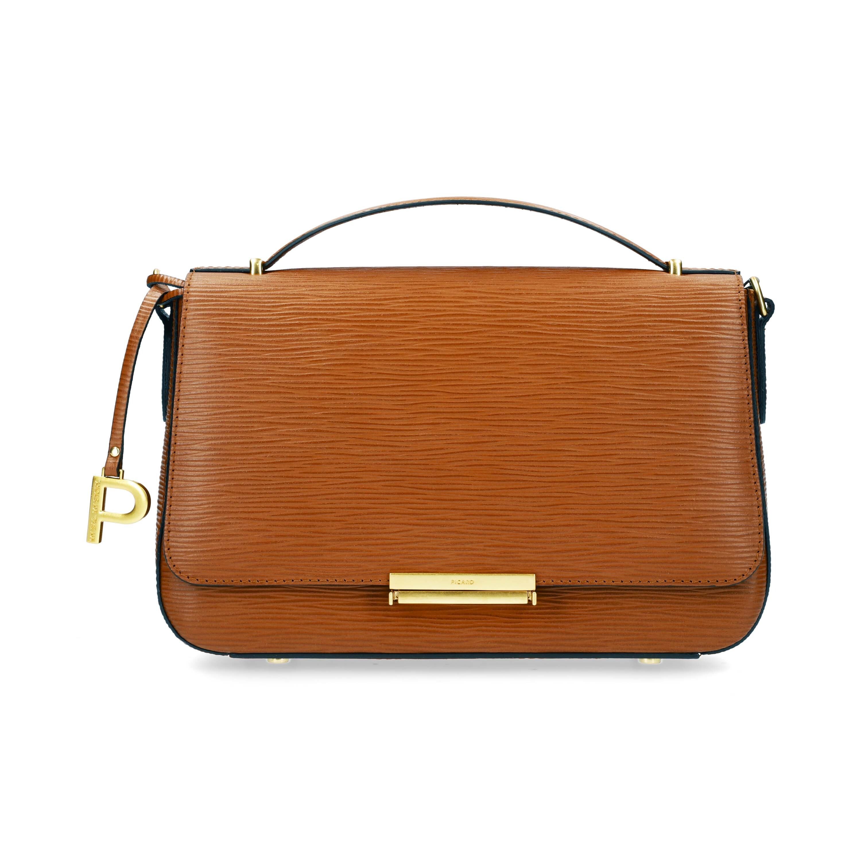 Picard Schultertasche PICARD Henkeltasche Calais aus Echtleder