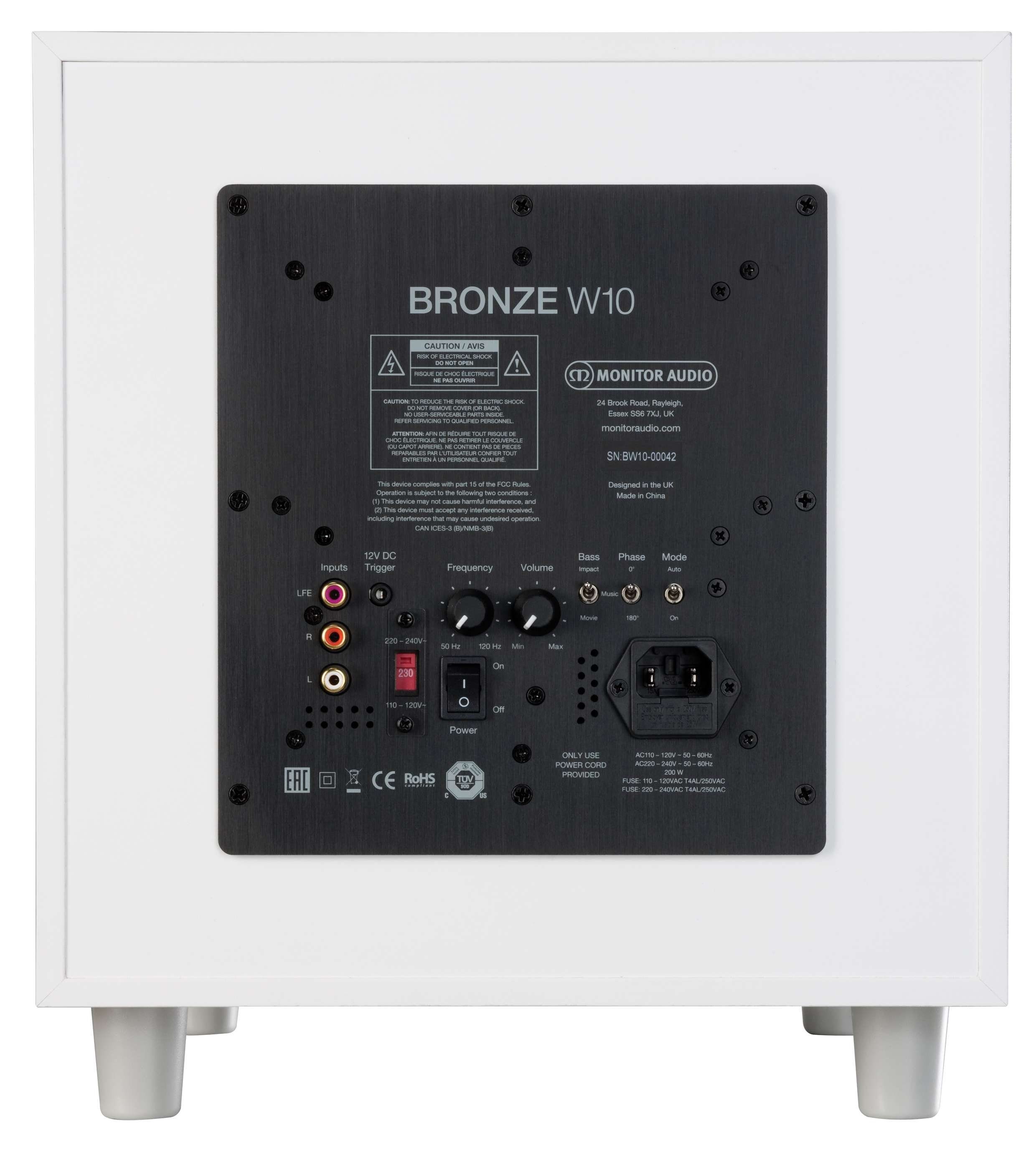 MONITOR AUDIO Bronze W10 6G Subwoofer (1 Stück)