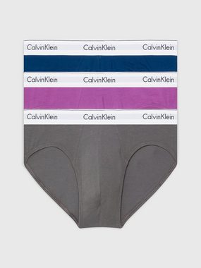 Calvin Klein Underwear Slip (Packung, 3-St) mit Logoschriftzug am Wäschebund