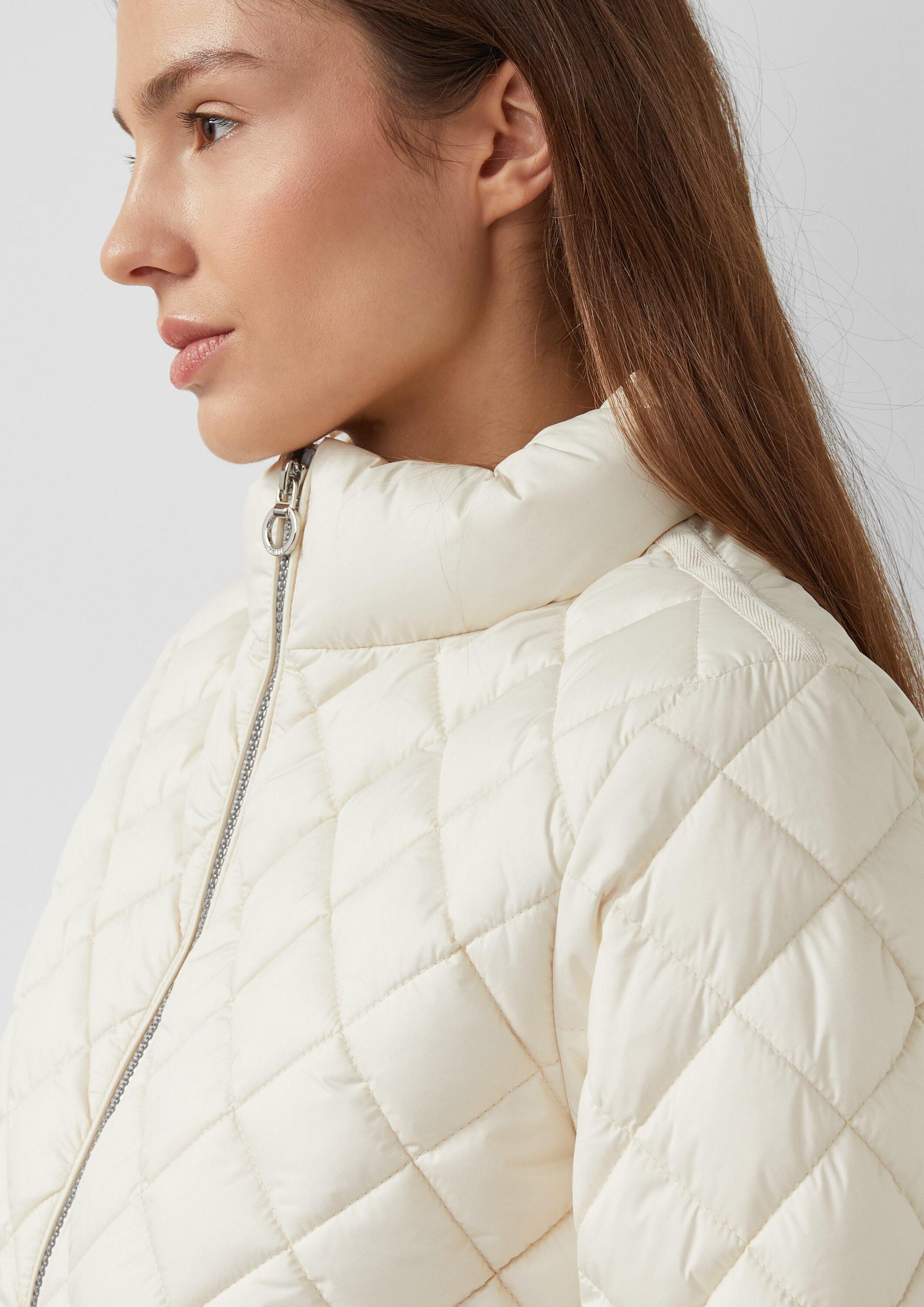 s.Oliver Funktionsjacke Outdoor-Jacke Kurze Steppjacke mit Stehkragen – Bild 4 von 5