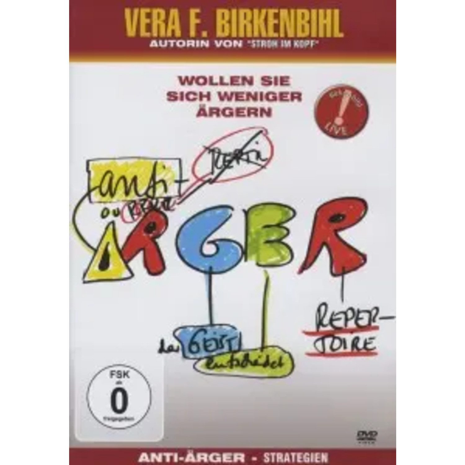 Best DVD Vera F. Birkenbihl: Anti-Ärger-Strategien