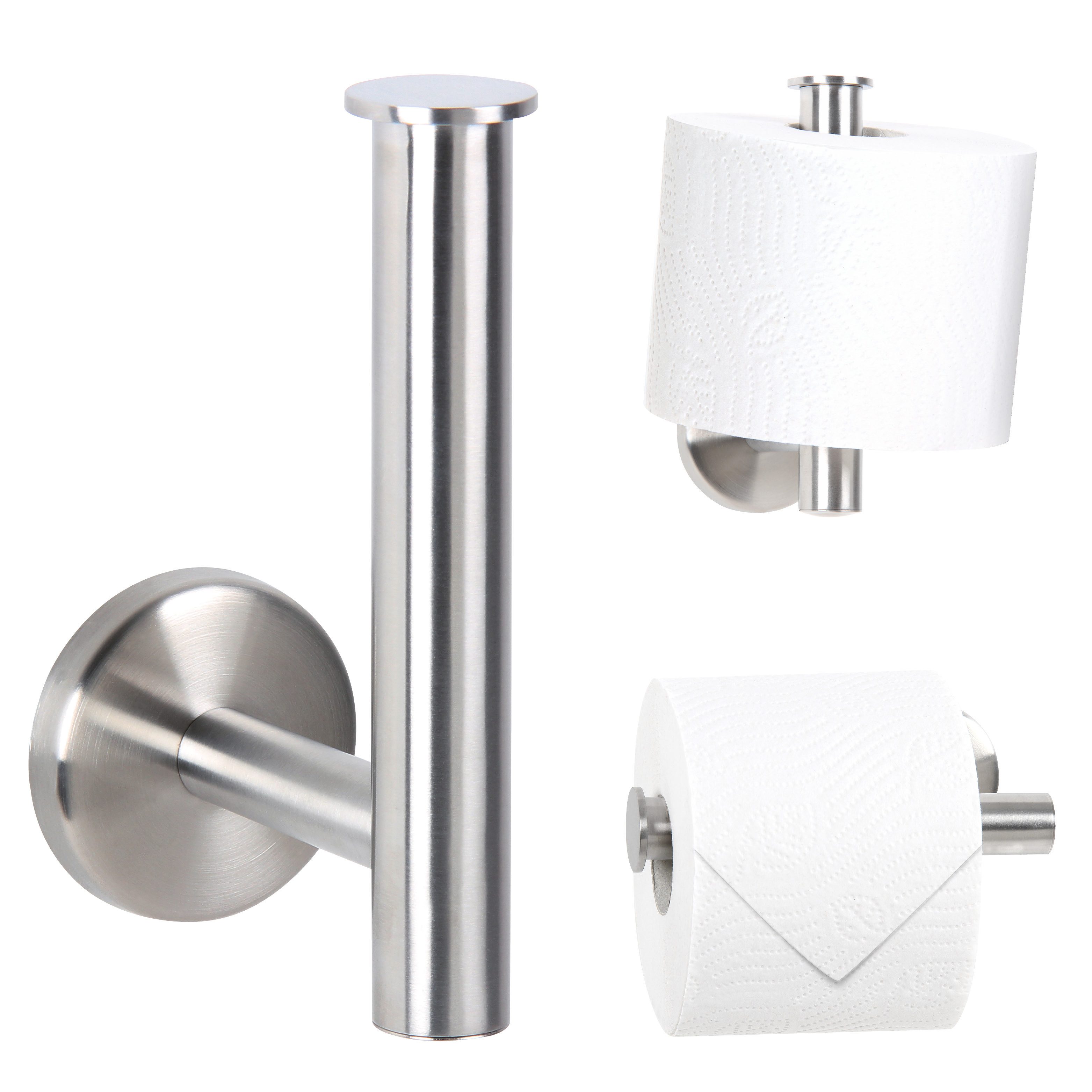 bremermann Toilettenpapierhalter Bad-Serie PIAZZA - 2in1, günstig online kaufen