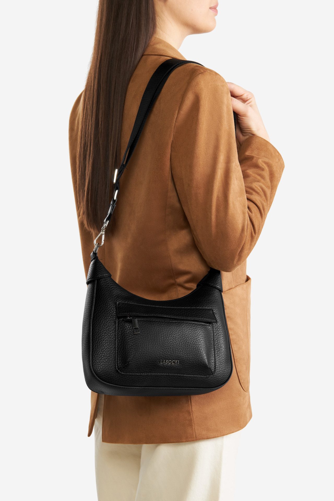 Handtasche Lasocki Kleine Tasche LSK-L-006-07 schwarz
