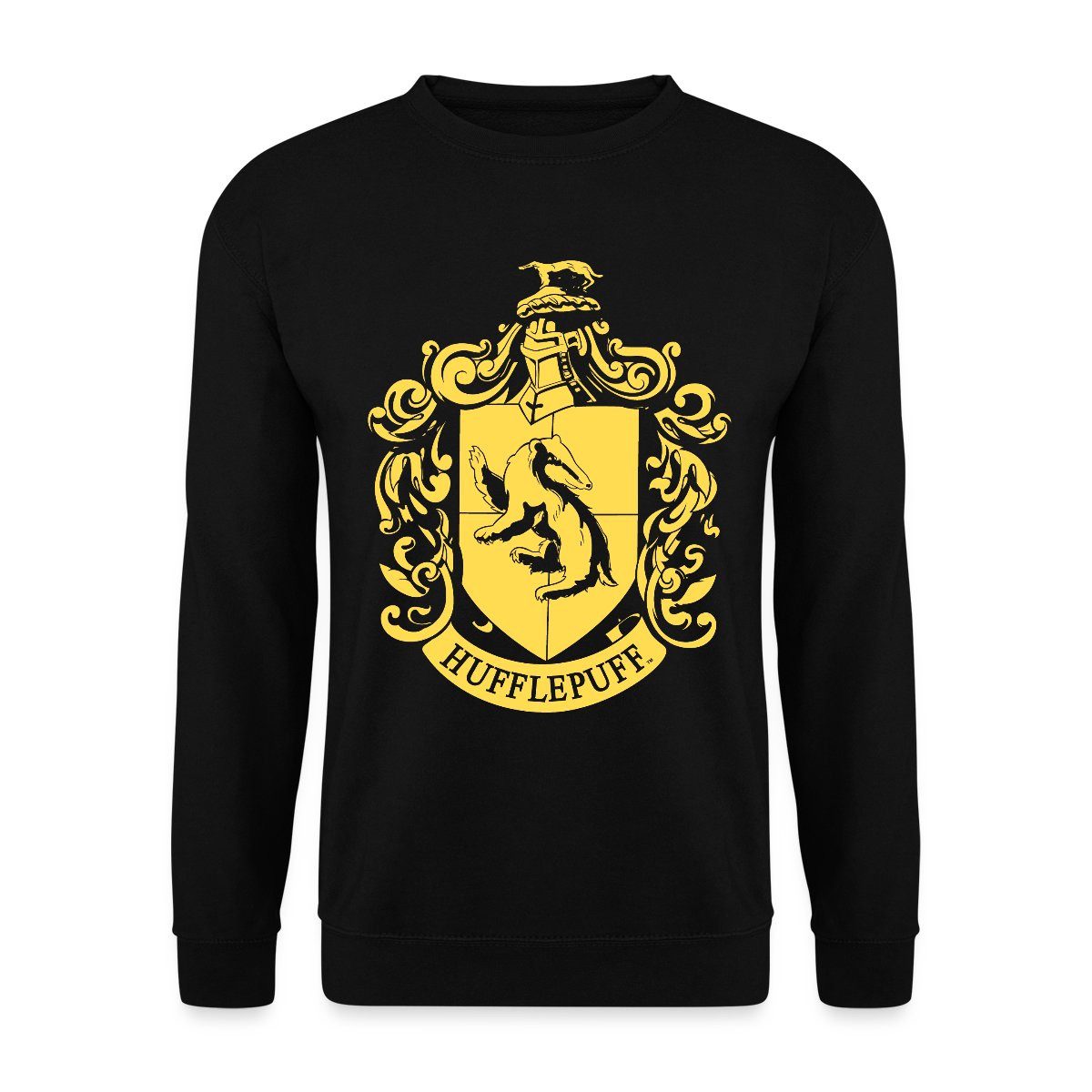 Spreadshirt Sweatshirt Harry Potter Hufflepuff Wappen Unisex Pullover (1-tlg)