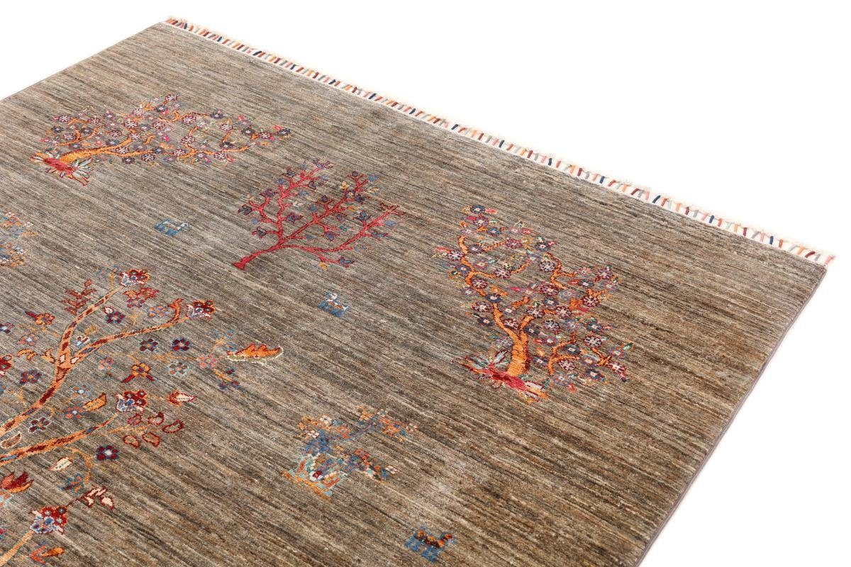 Orientteppich Arijana Nain Handgeknüpfter Klassik 175x241 Trading, rechteckig, 5 mm Höhe: Orientteppich