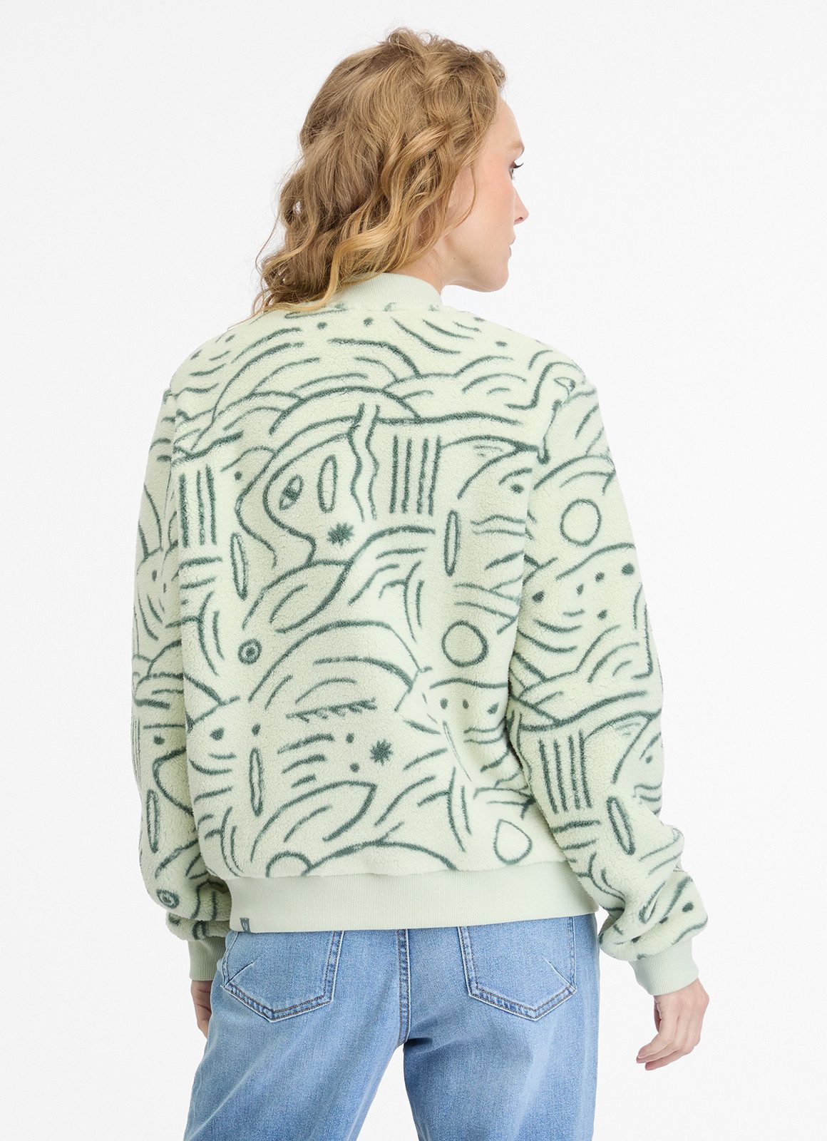 Ragwear Sweatjacke CAIRRO aus weichem Teddyplüsch günstig online kaufen