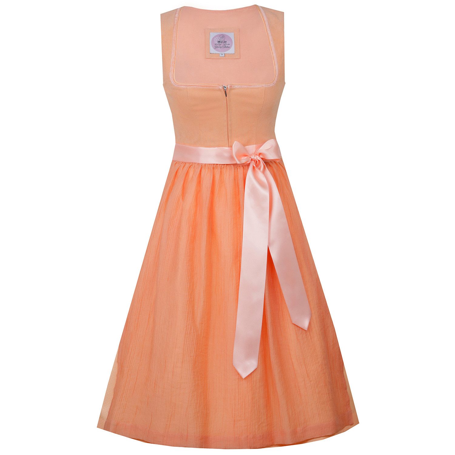 Dirndl MarJo Trachten Dirndl 'Hofstetten' 917865, Peach