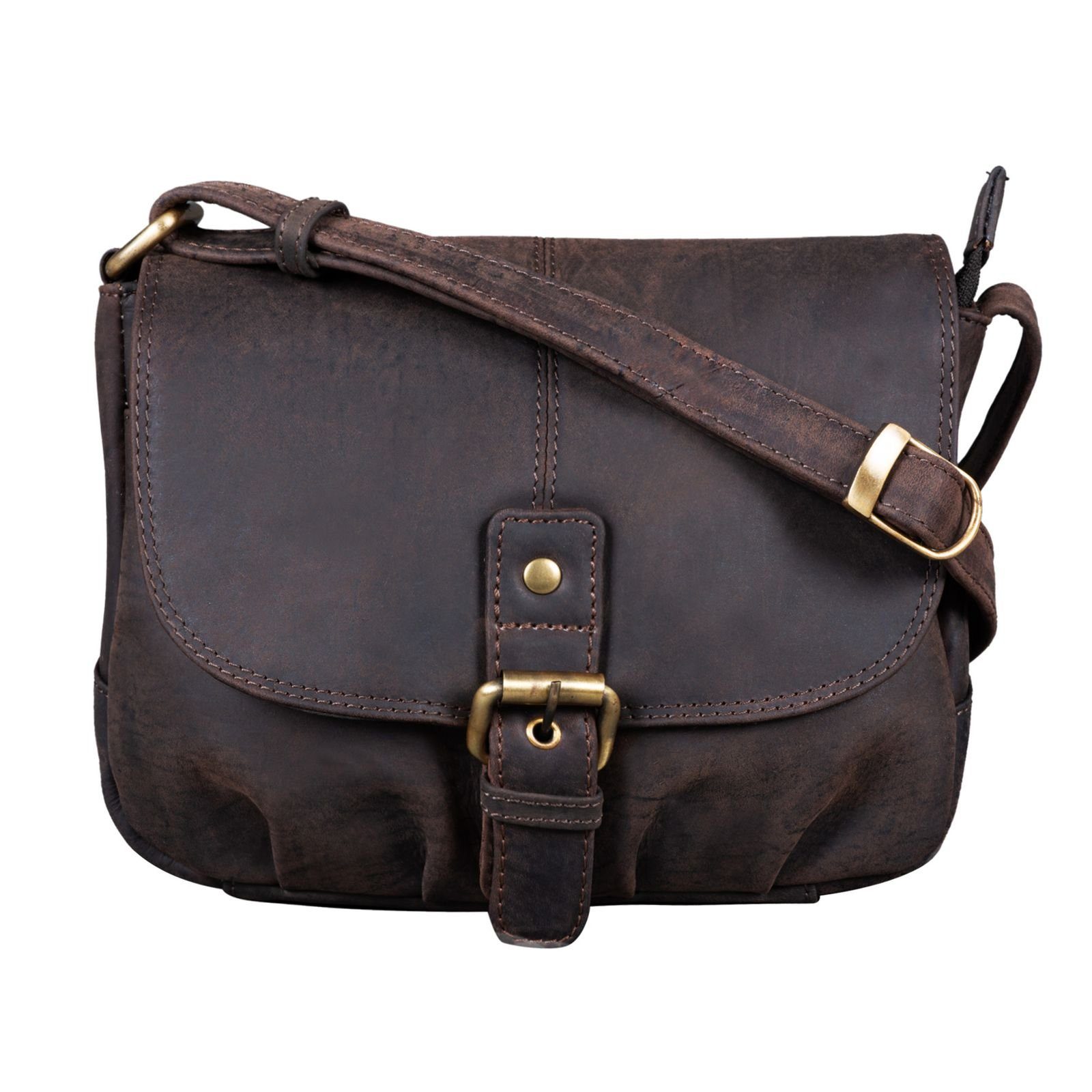 STILORD Handtasche "Iris" Leder Handtasche Damen klein Echtleder Umhängetaschen Frauen