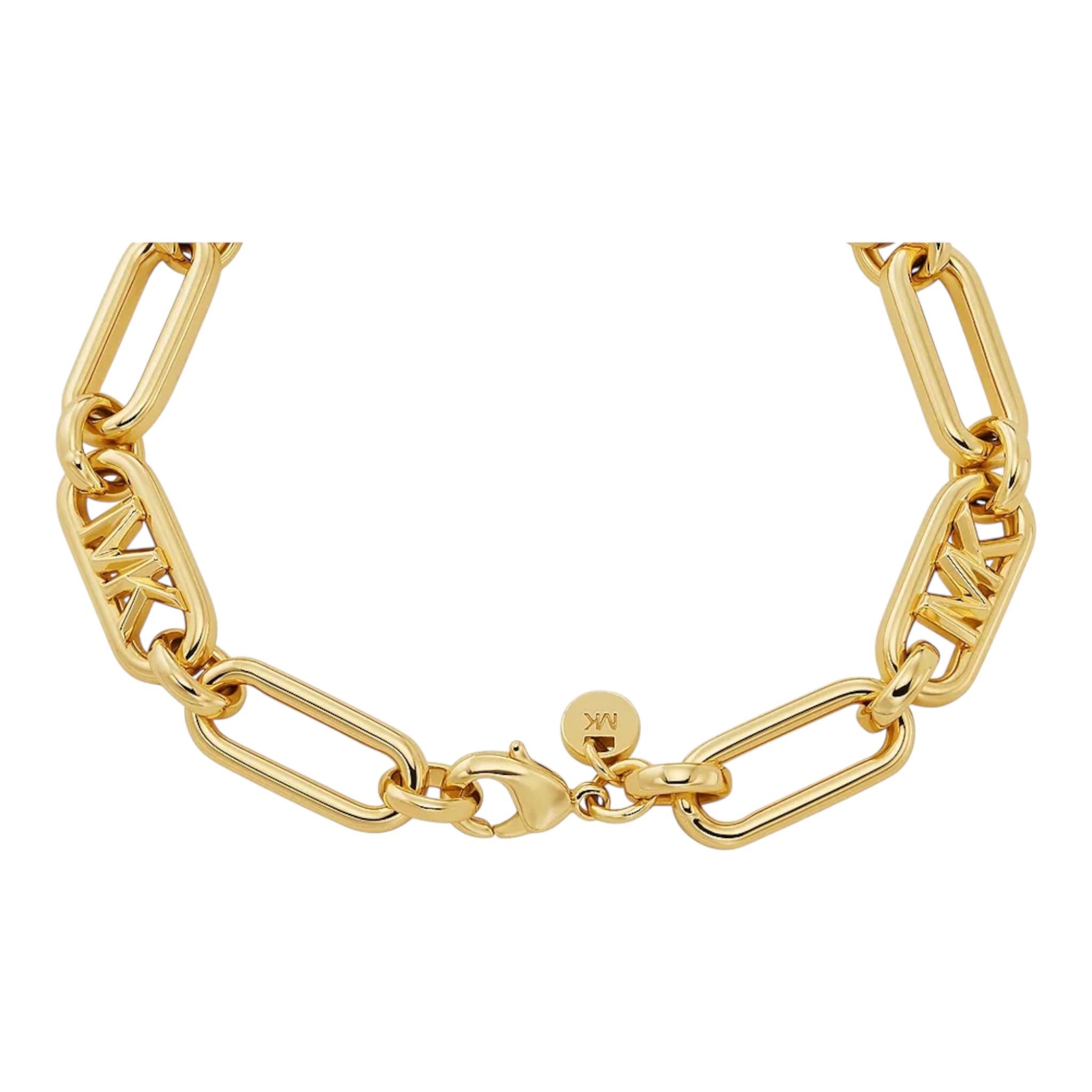 MICHAEL KORS Charm-Armband Michael Kors Gliederarmband Empire vergoldet günstig online kaufen