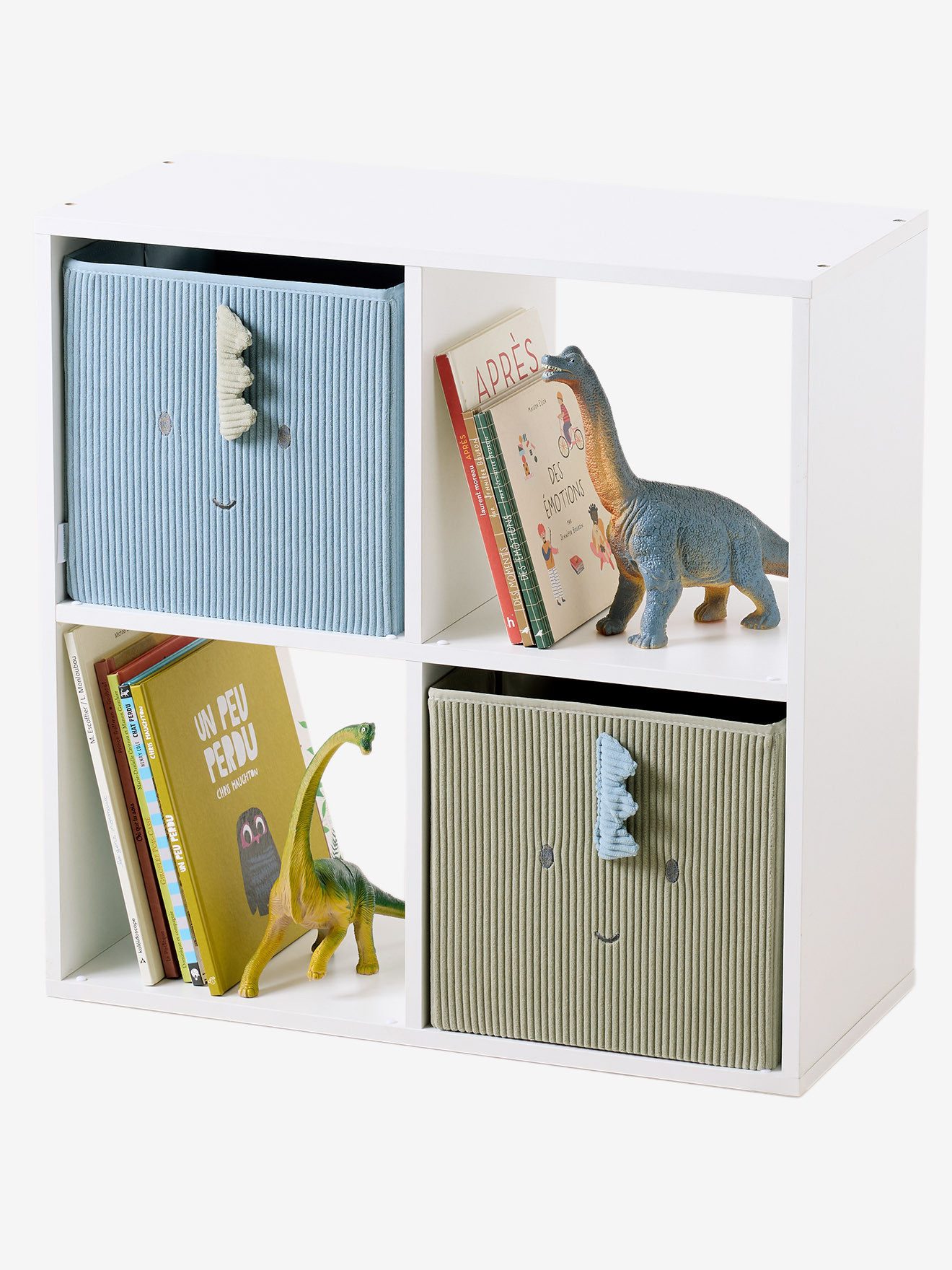 vertbaudet Aufbewahrungsbox 2er-Set Kinderzimmer Aufbewahrungsboxen MINISAURUS