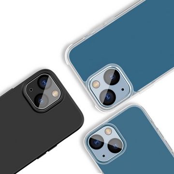 Ventarent Schutzfolie für iPhone 15 / iPhone 15 Plus Kameraschutz Linse Camera Glas, (Kamera Schutz, 1-St., inkl. Reinigungstuch), Transparent, Stoßschutz, Smartphone