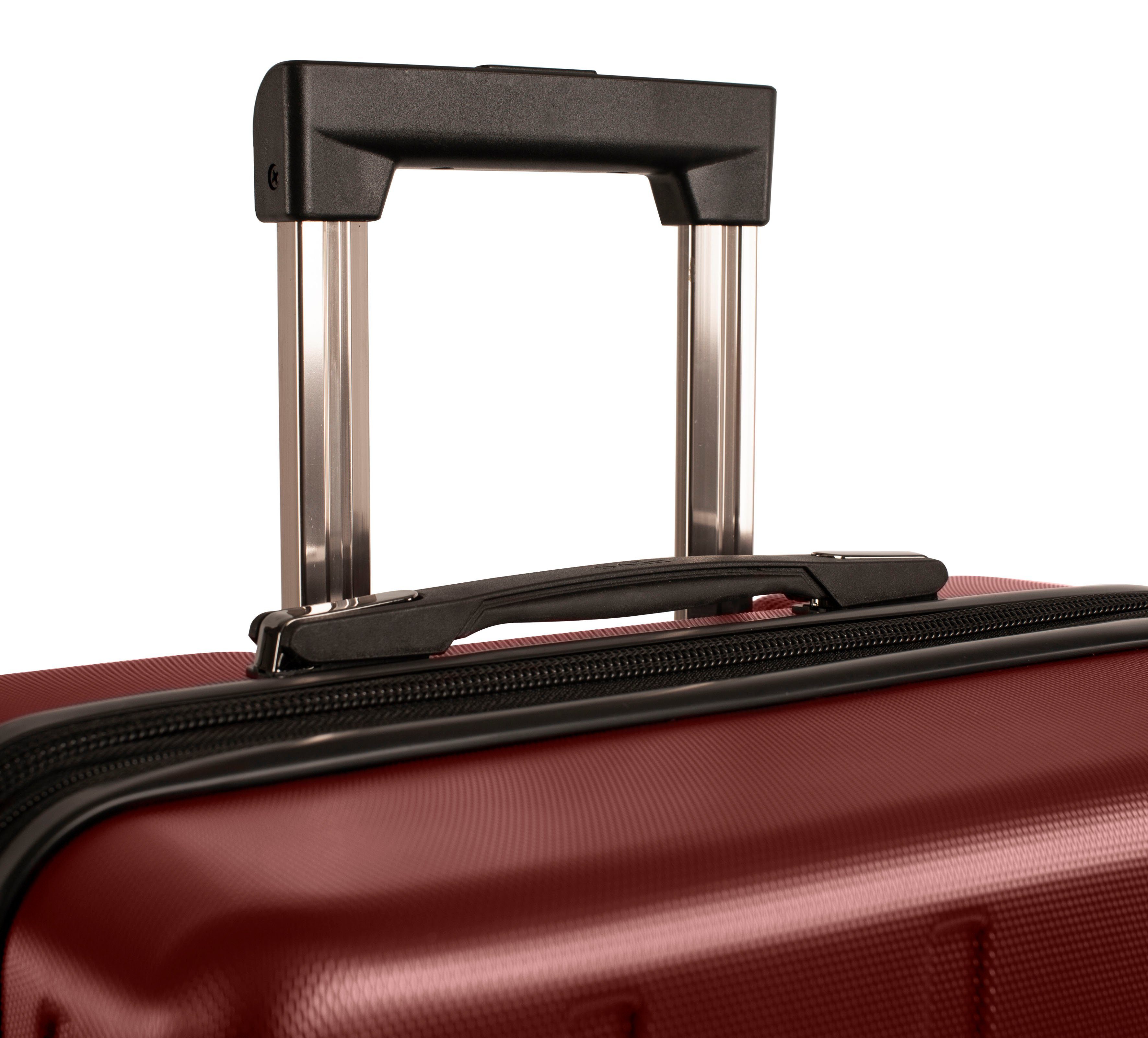 Heys Hartschalen-Trolley Rollen 4 53 burgundy cm, SpinLite