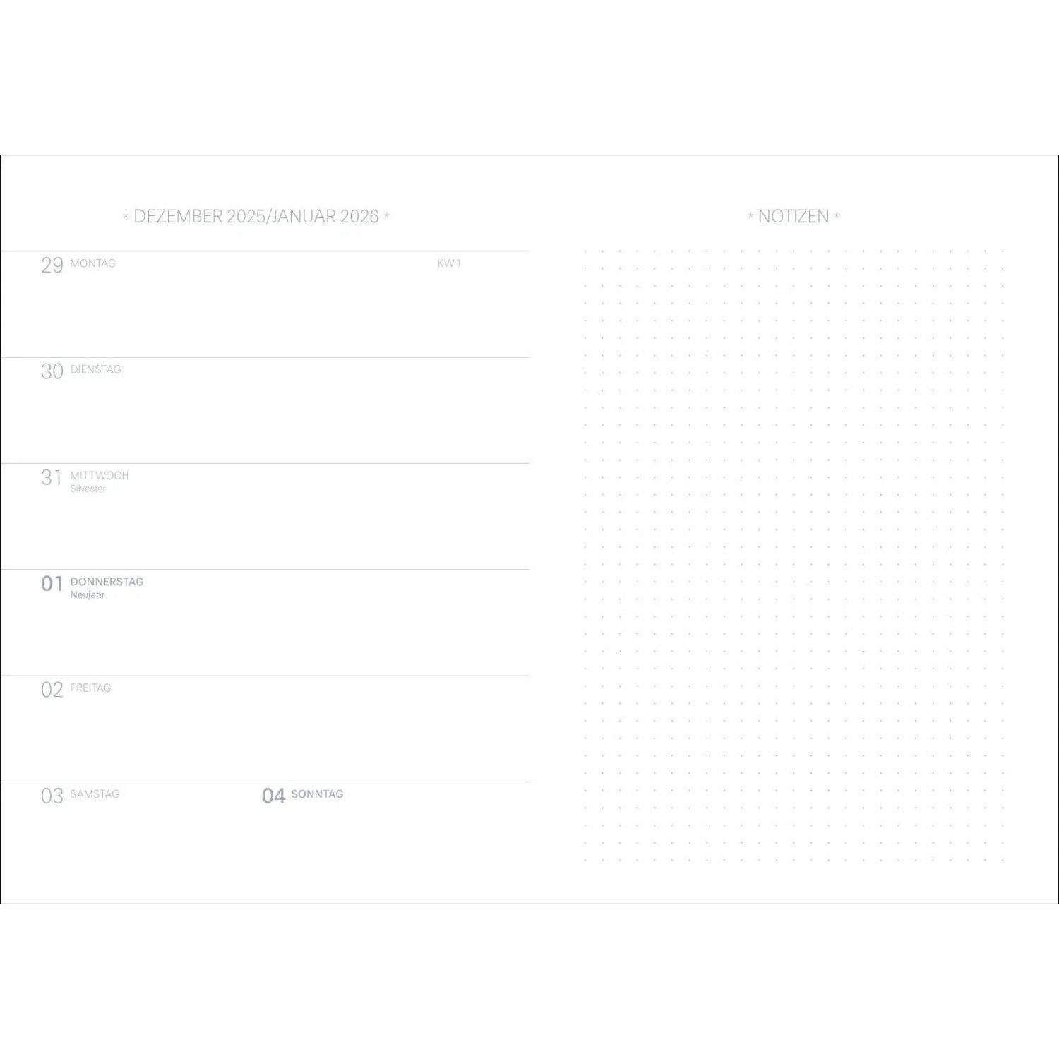 HEYE Taschenkalender Design Diary Summertime 2026